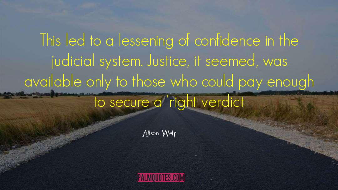 Judicial Review quotes by Alison Weir