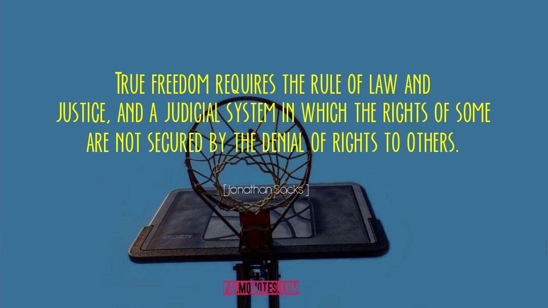 Judicial System quotes by Jonathan Sacks