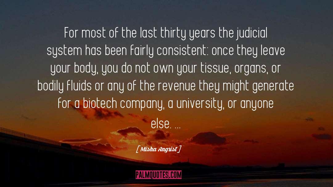 Judicial System quotes by Misha Angrist