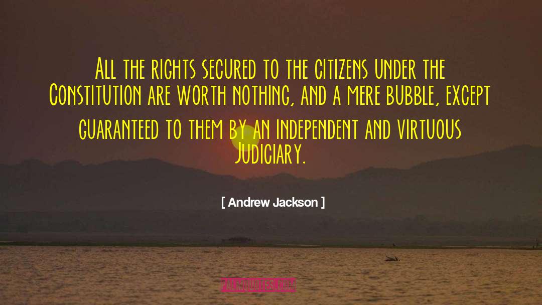 Judiciary quotes by Andrew Jackson