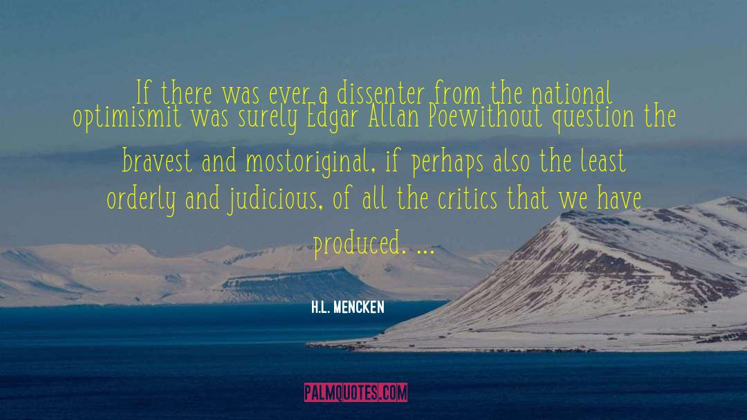 Judicious quotes by H.L. Mencken