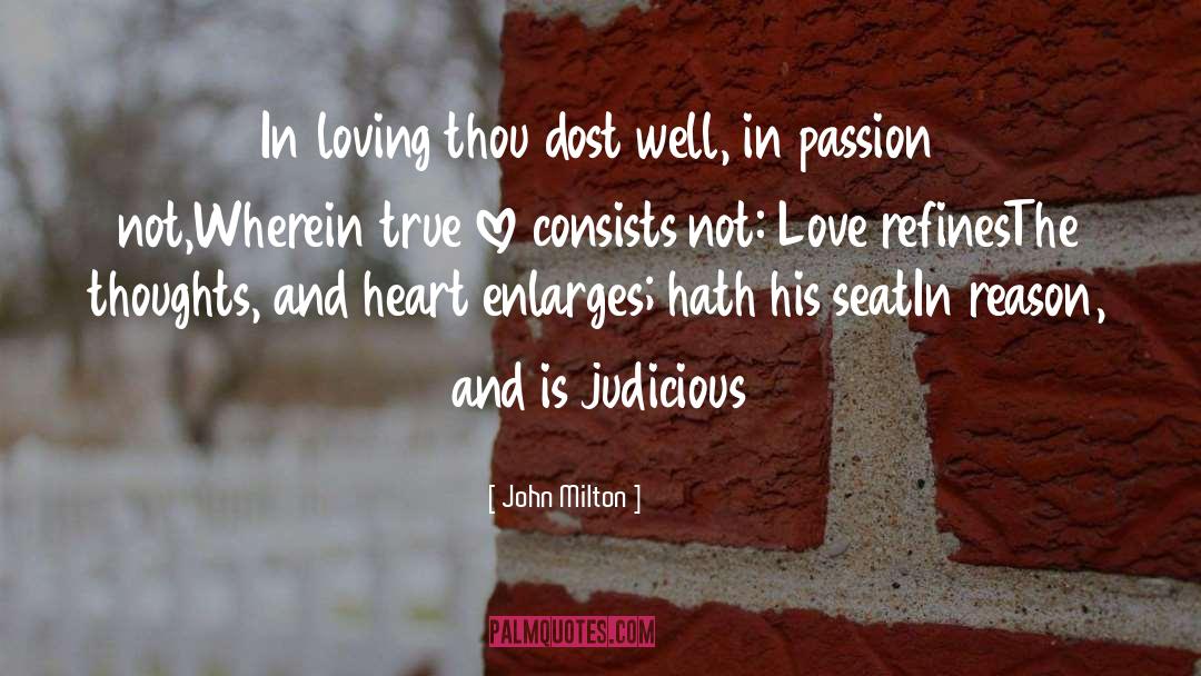 Judicious quotes by John Milton