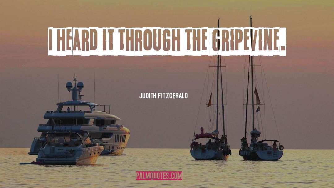 Judith Fitzgerald quotes by Judith Fitzgerald