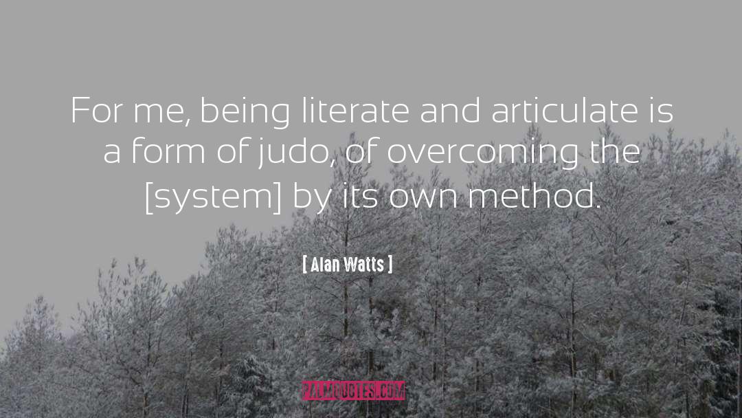 Judo quotes by Alan Watts