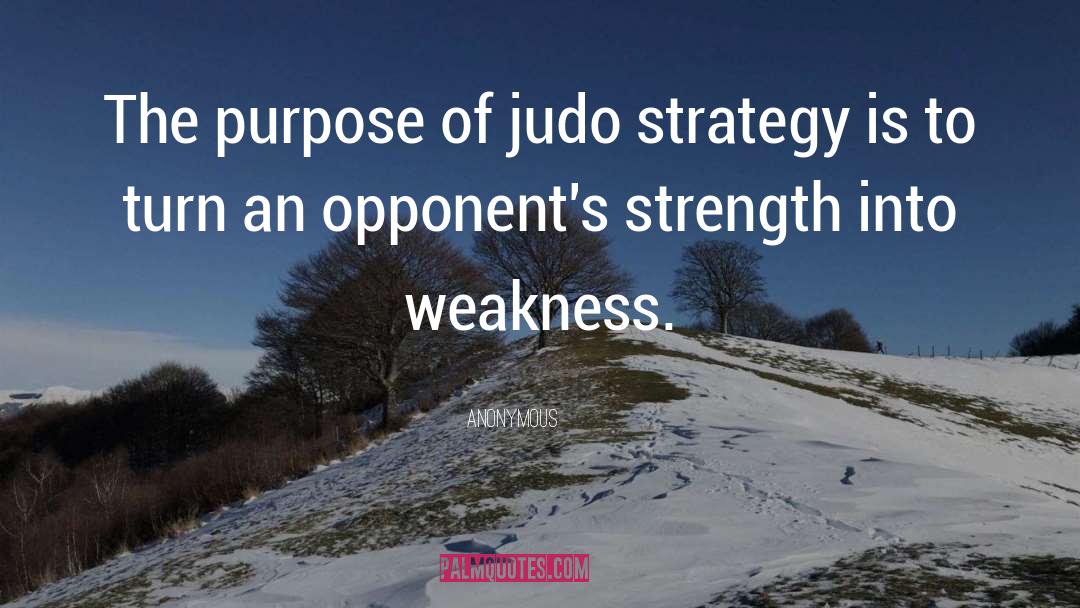 Judo quotes by Anonymous