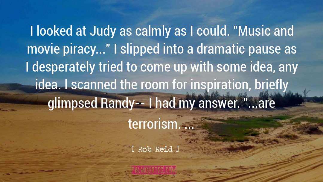 Judy Blundell quotes by Rob Reid