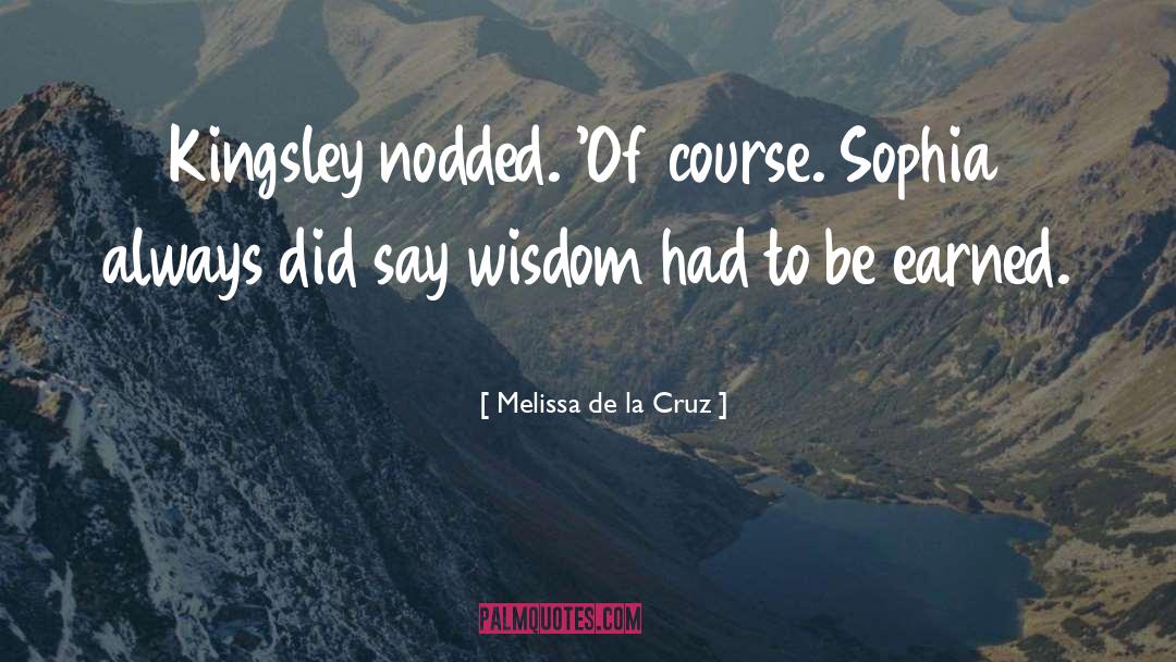 Juez De La quotes by Melissa De La Cruz