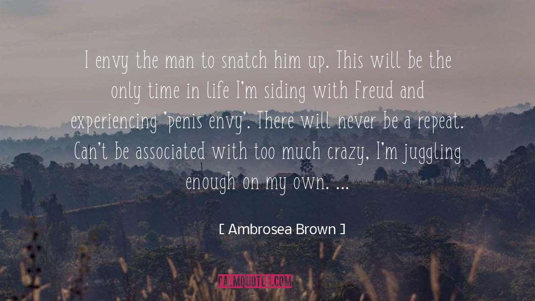 Juggling quotes by Ambrosea Brown