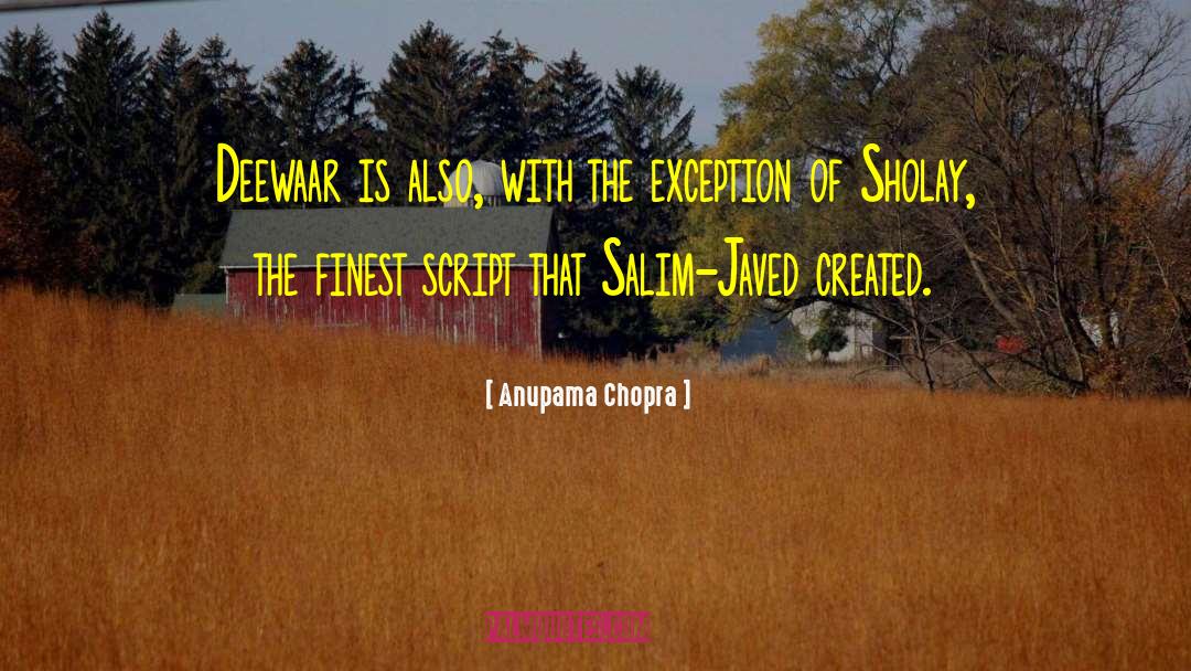 Juhana Salim quotes by Anupama Chopra