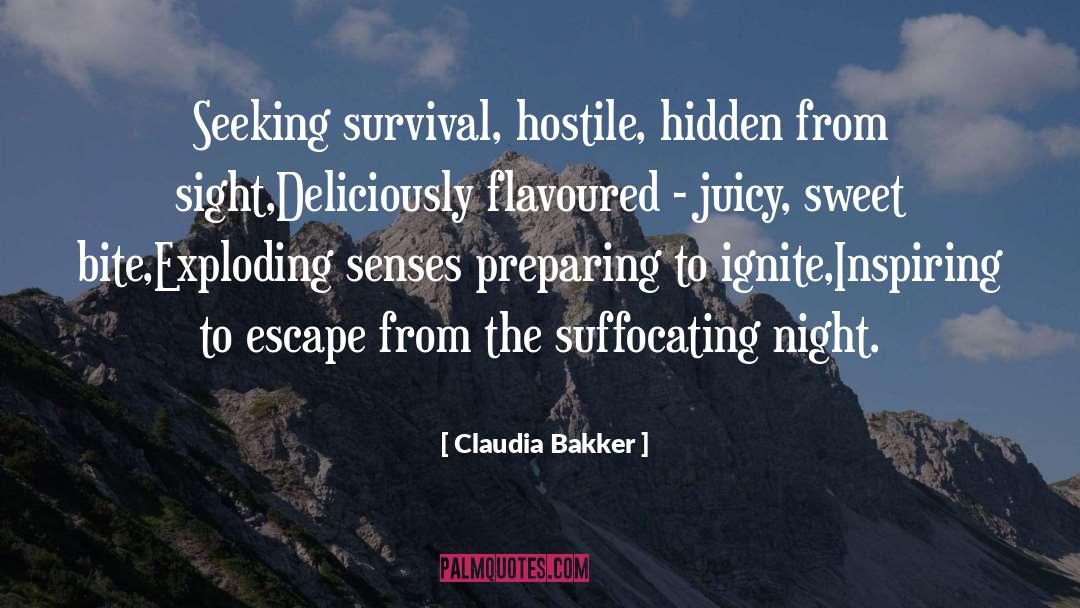 Juicy quotes by Claudia Bakker