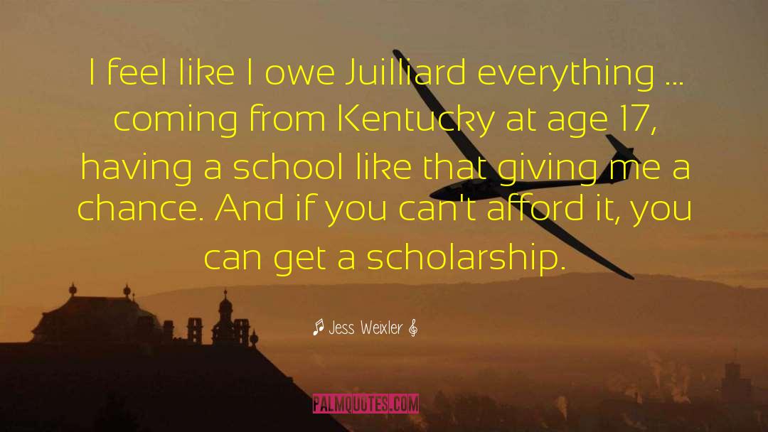 Juilliard quotes by Jess Weixler