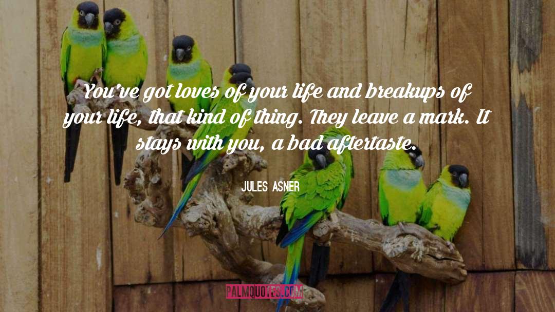 Jules quotes by Jules Asner
