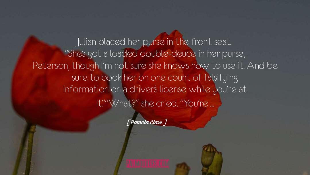 Julian Jacos quotes by Pamela Clare