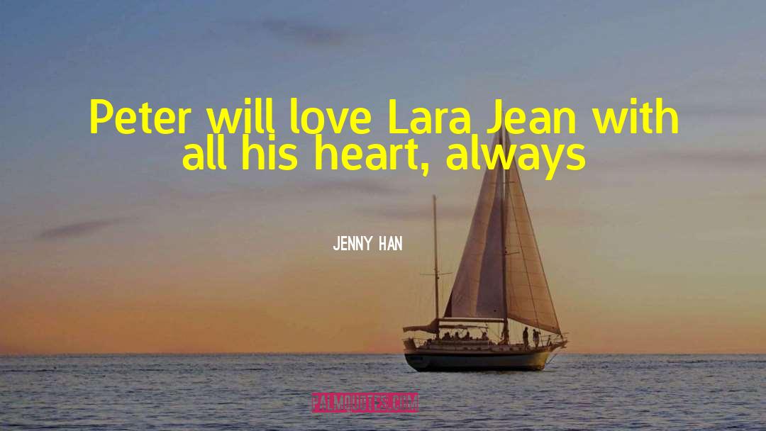 Julian Love Jenny quotes by Jenny Han