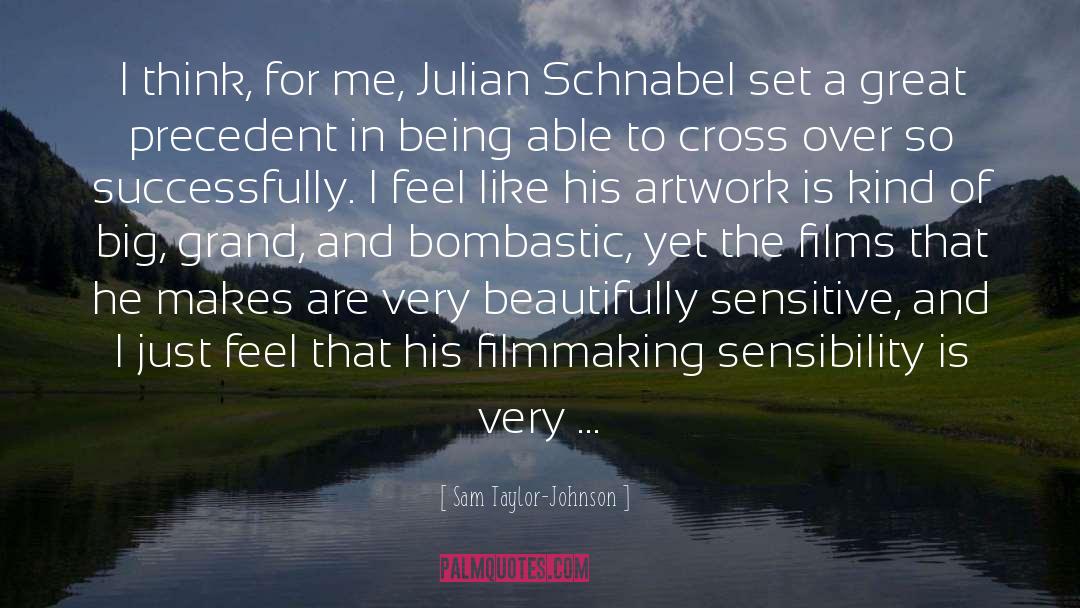 Julian Santos quotes by Sam Taylor-Johnson