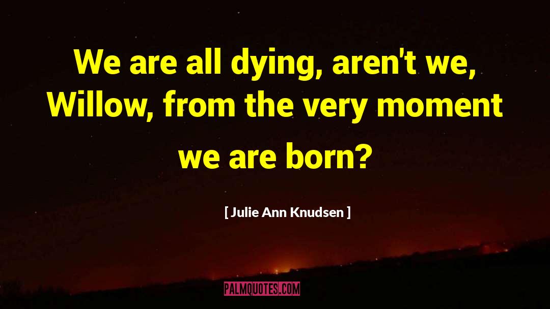 Julie Eshbaugh quotes by Julie Ann Knudsen