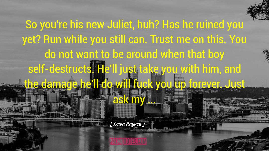 Juliet Huddy quotes by Leisa Rayven