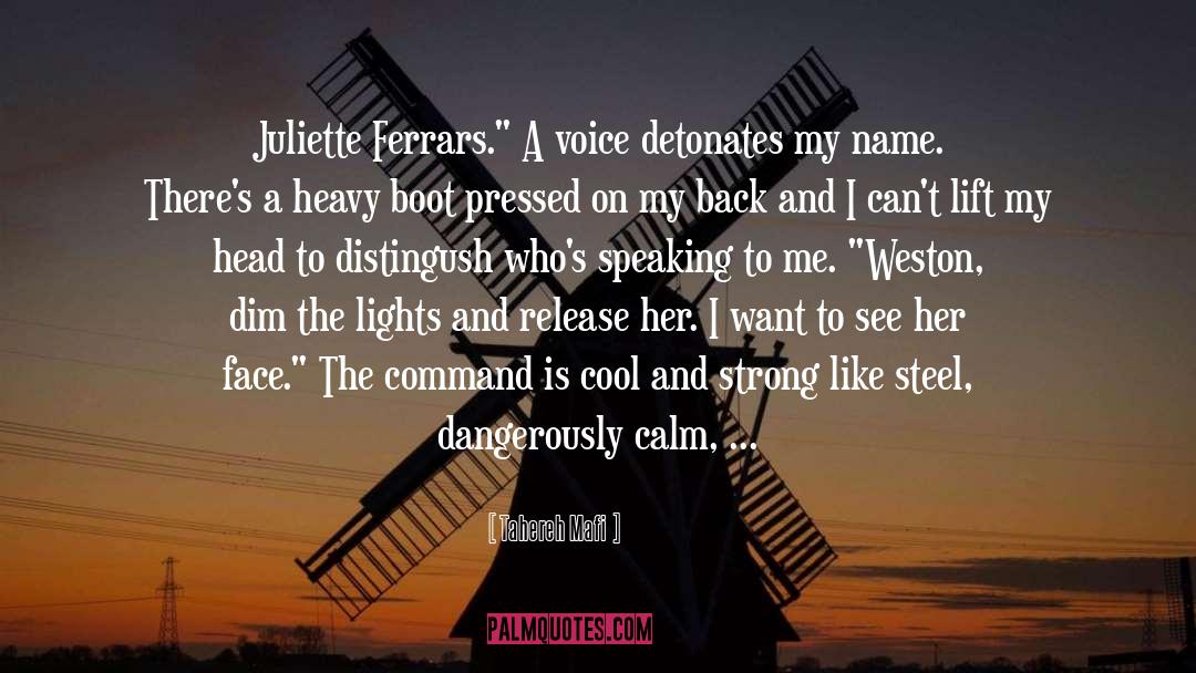 Juliette Ferrars quotes by Tahereh Mafi