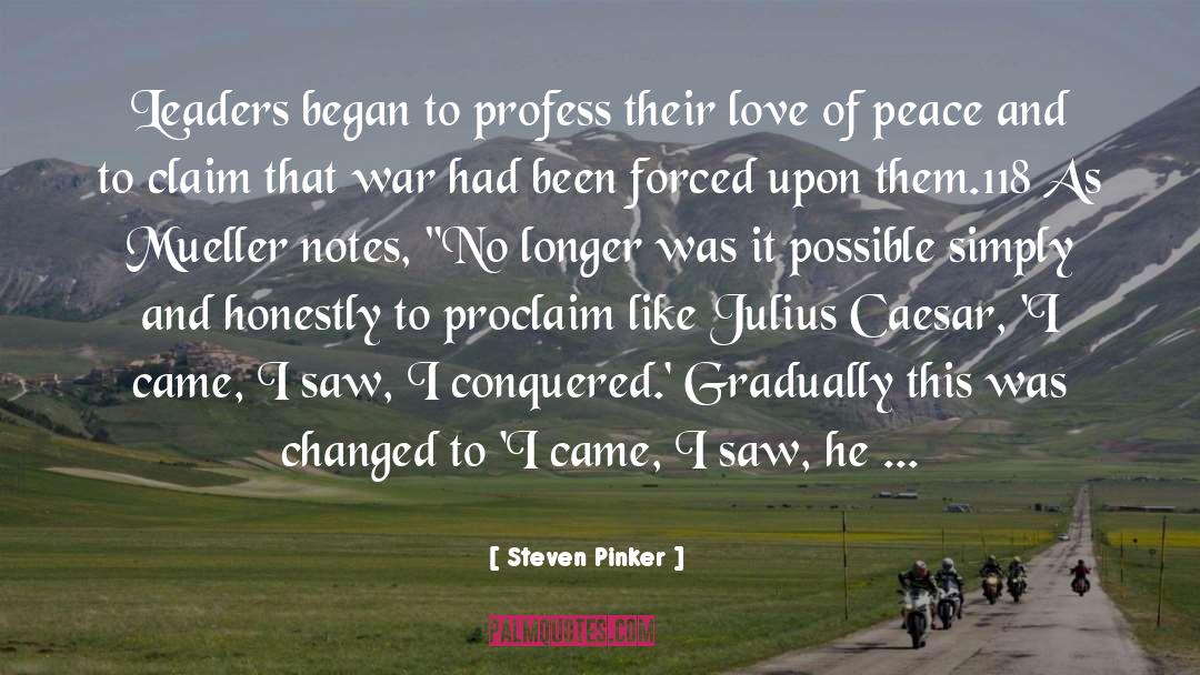 Julius Caesar quotes by Steven Pinker