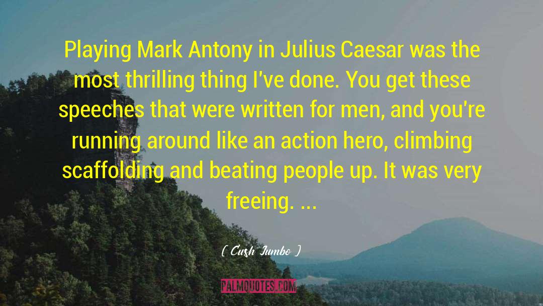 Julius Caesar Revealing quotes by Cush Jumbo