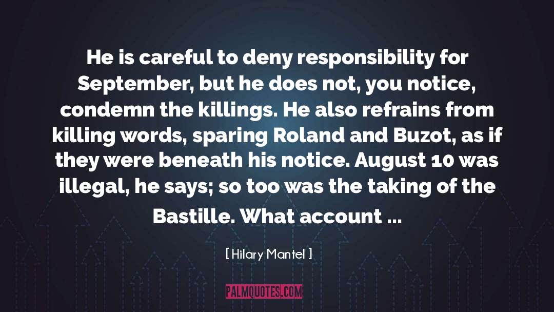 July August September quotes by Hilary Mantel