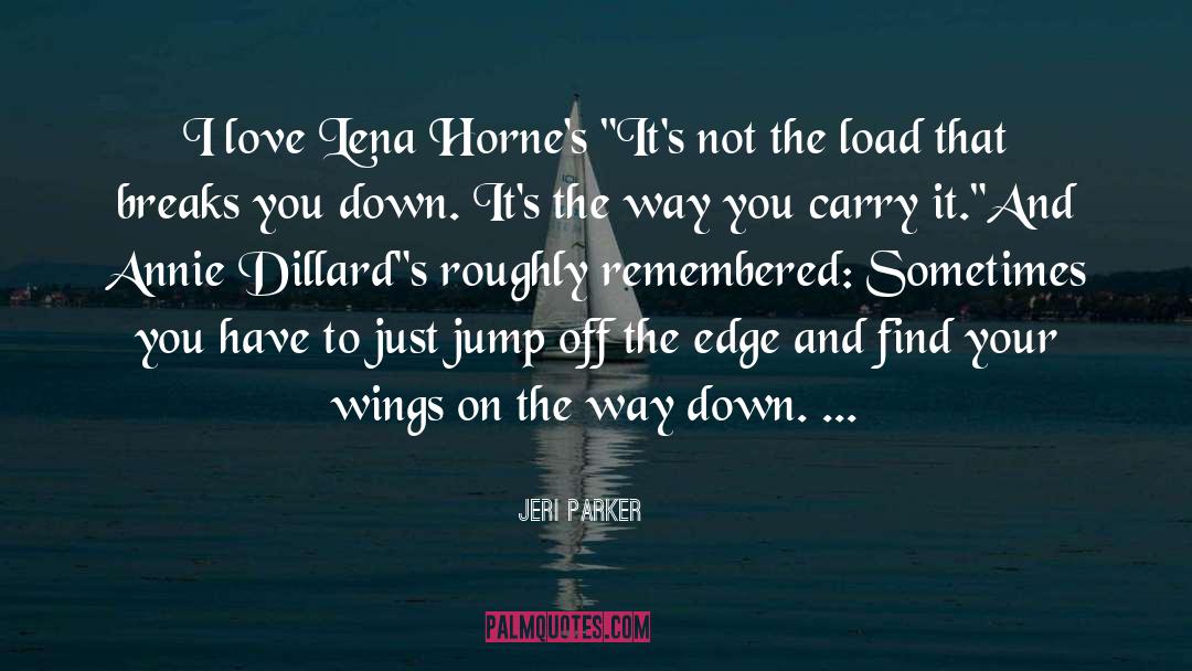Jump Off quotes by Jeri Parker