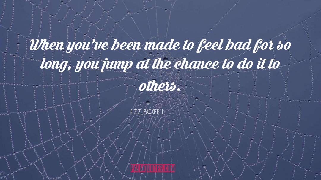 Jump quotes by Z.Z. Packer