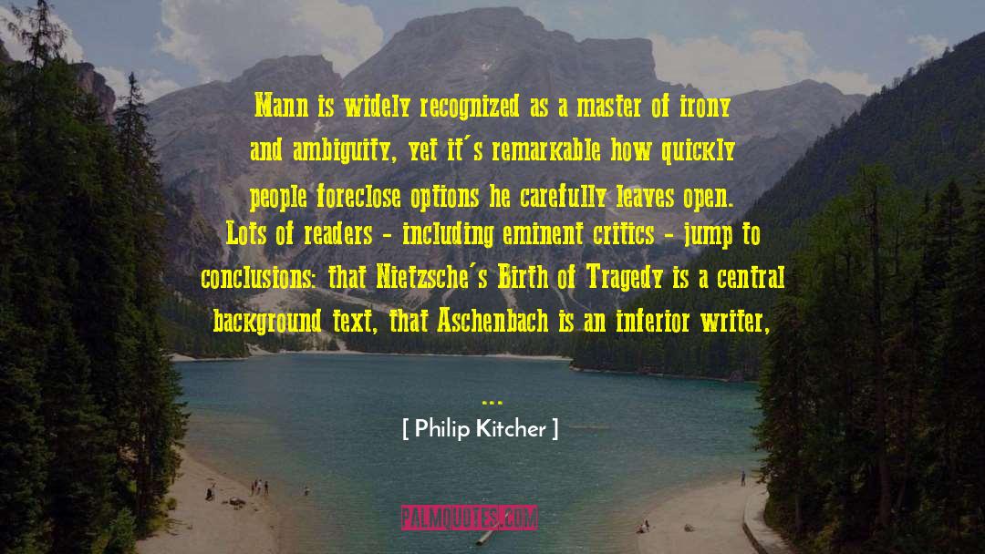 Jump To Conclusions quotes by Philip Kitcher
