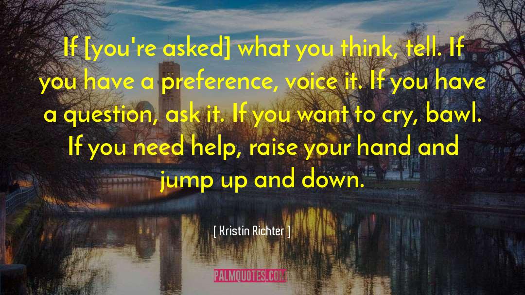 Jump Up quotes by Kristin Richter
