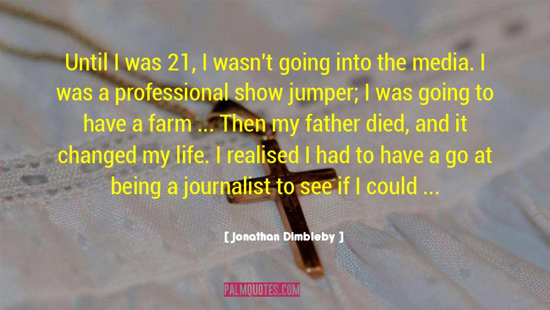 Jumper quotes by Jonathan Dimbleby