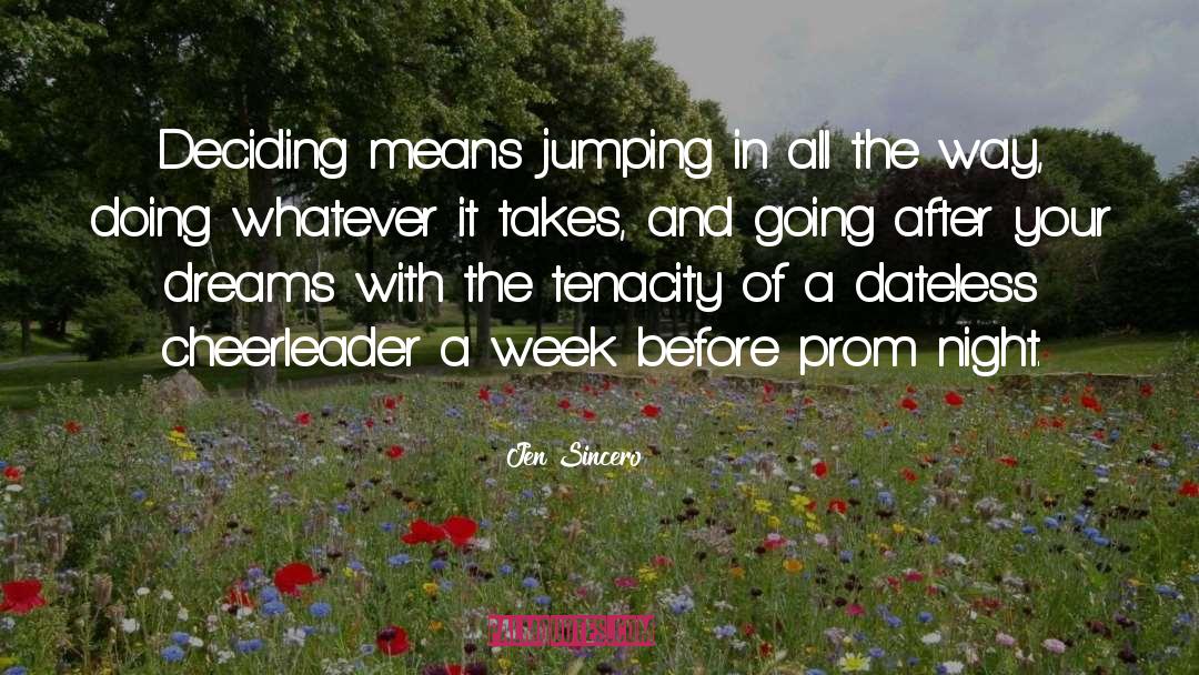 Jumping In quotes by Jen Sincero