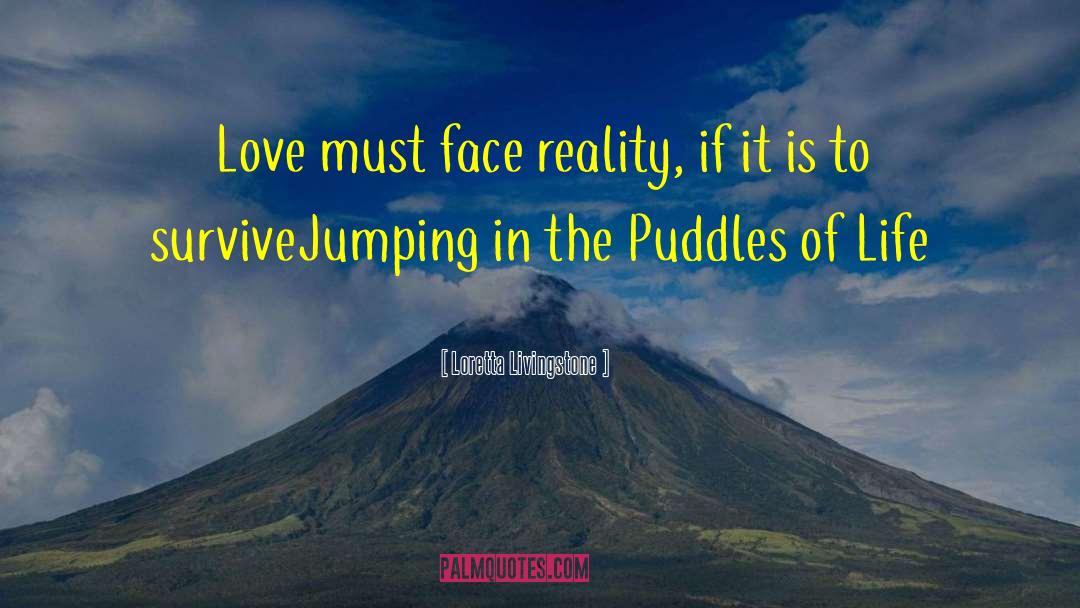 Jumping In quotes by Loretta Livingstone