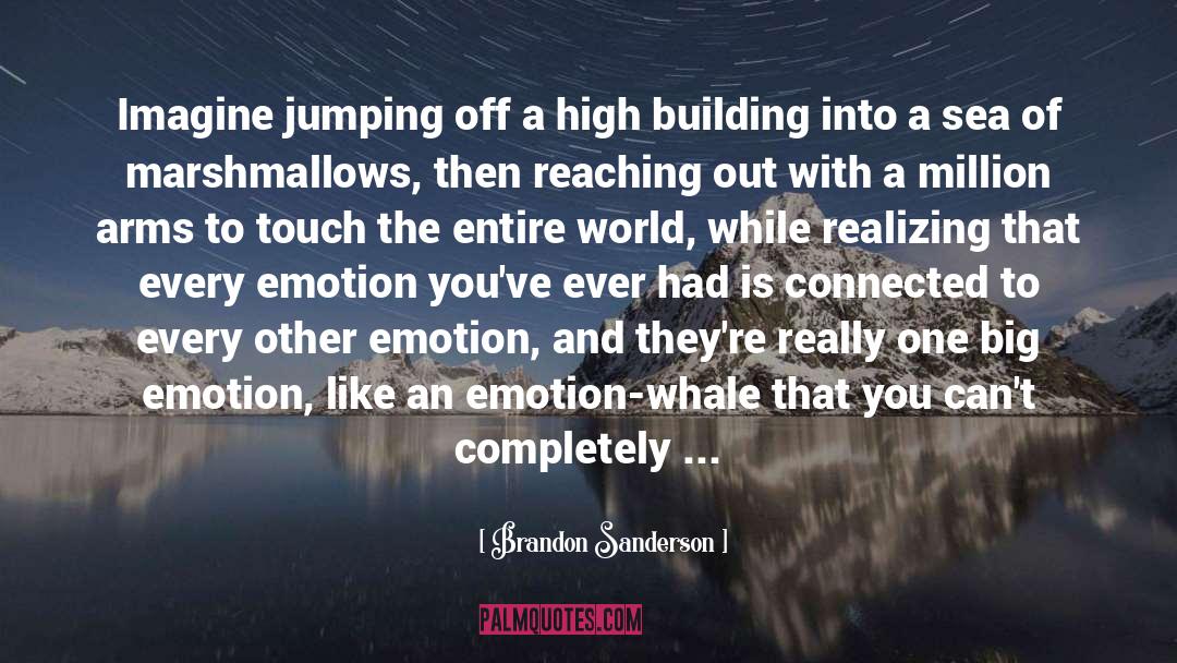 Jumping In quotes by Brandon Sanderson