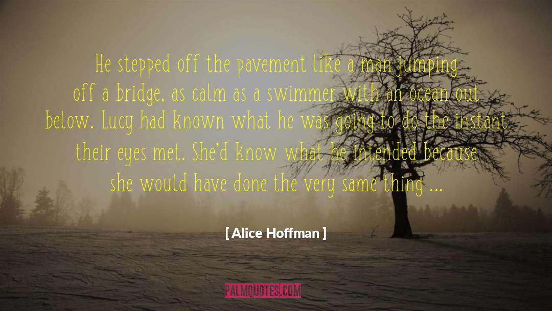 Jumping Off A Bridge quotes by Alice Hoffman