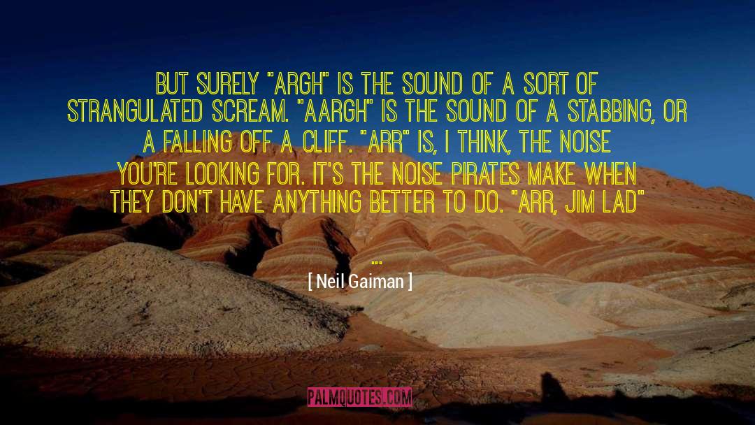 Jumping Off A Cliff quotes by Neil Gaiman