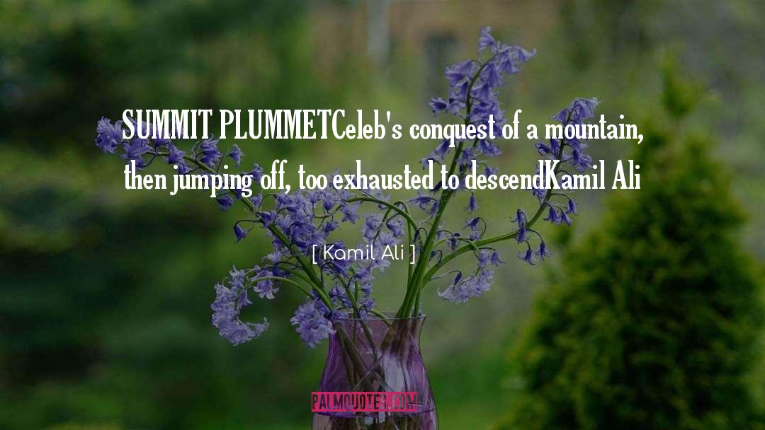 Jumping Off quotes by Kamil Ali