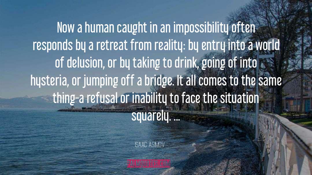 Jumping Off quotes by Isaac Asimov