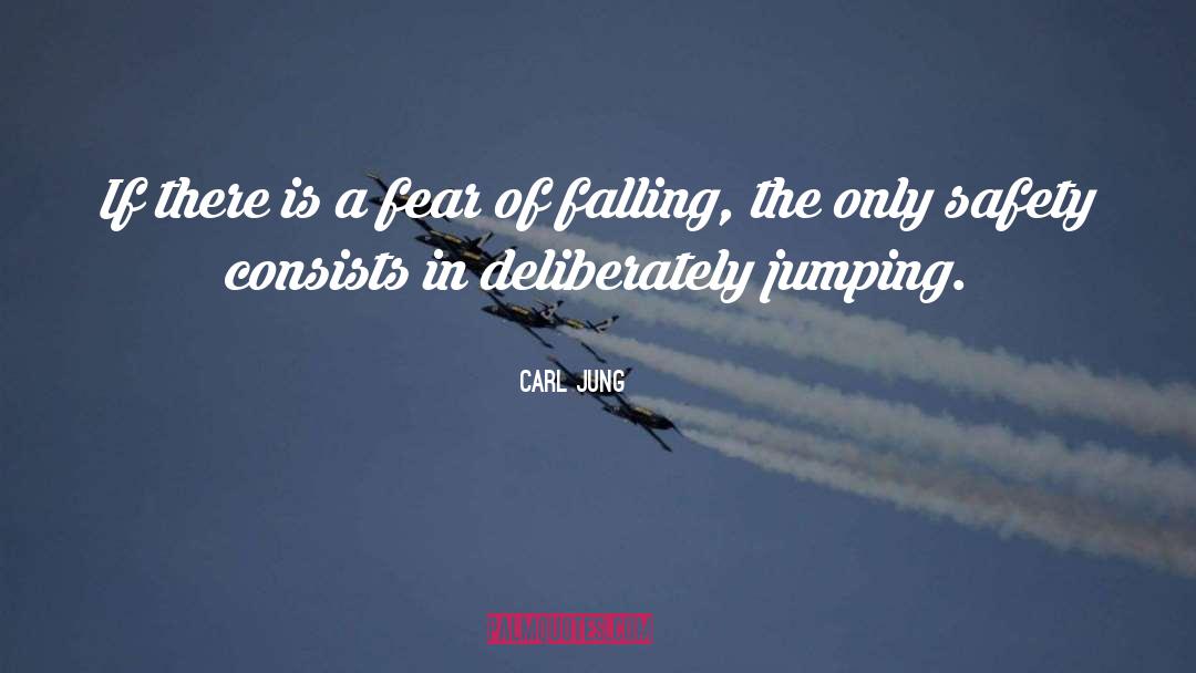 Jumping quotes by Carl Jung