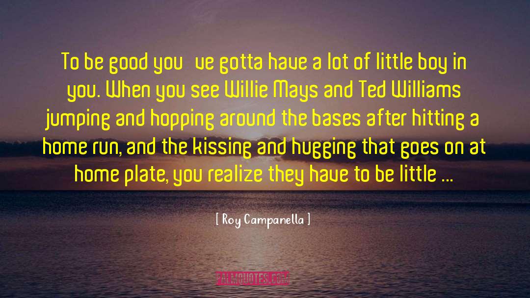 Jumping quotes by Roy Campanella