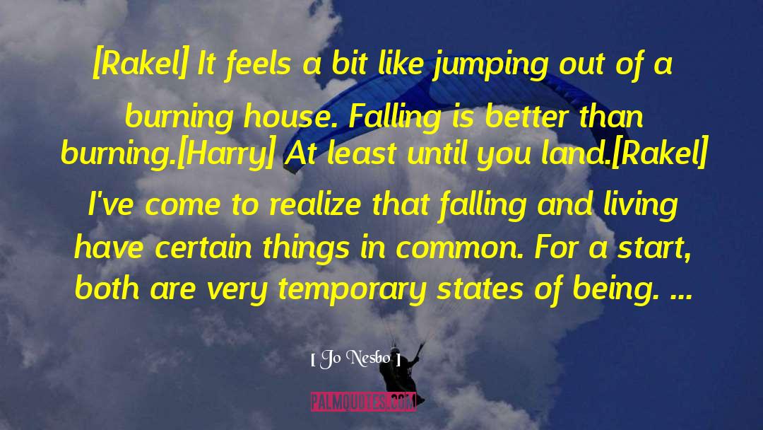 Jumping quotes by Jo Nesbo