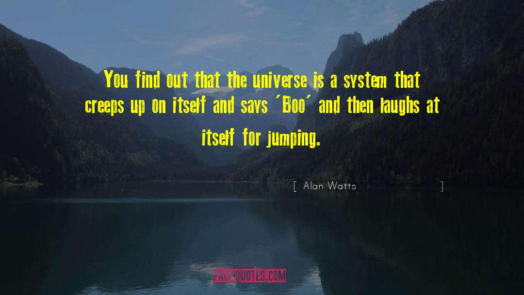 Jumping Sayings And quotes by Alan Watts