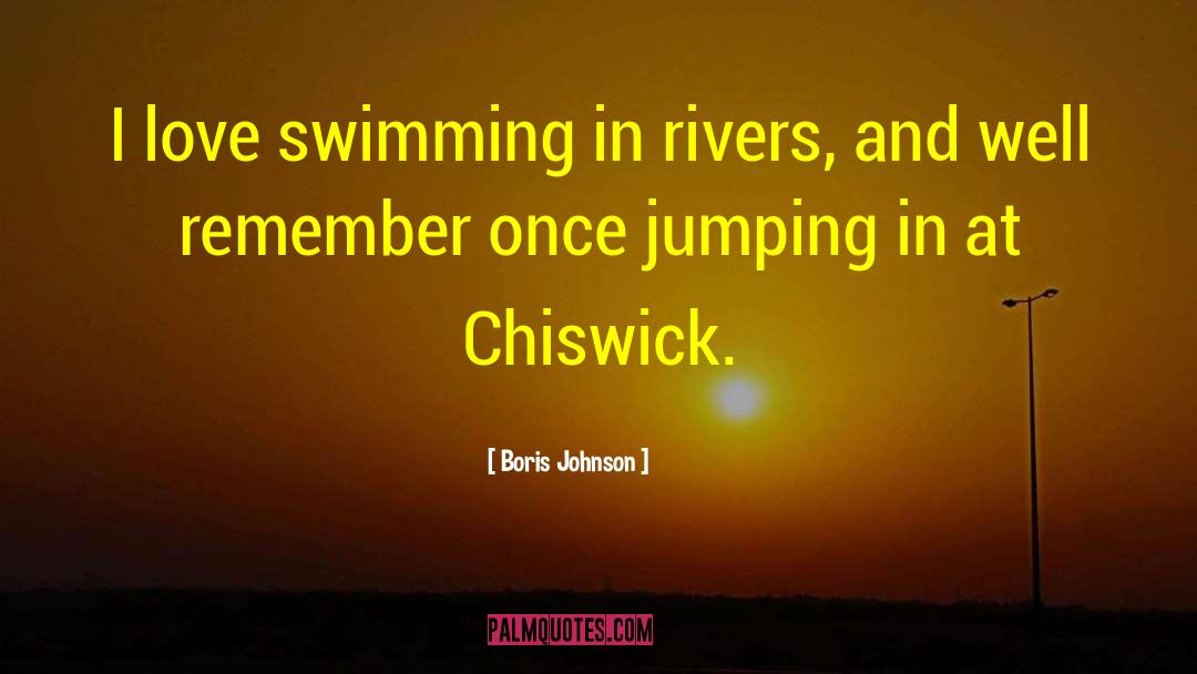 Jumping Sayings And quotes by Boris Johnson
