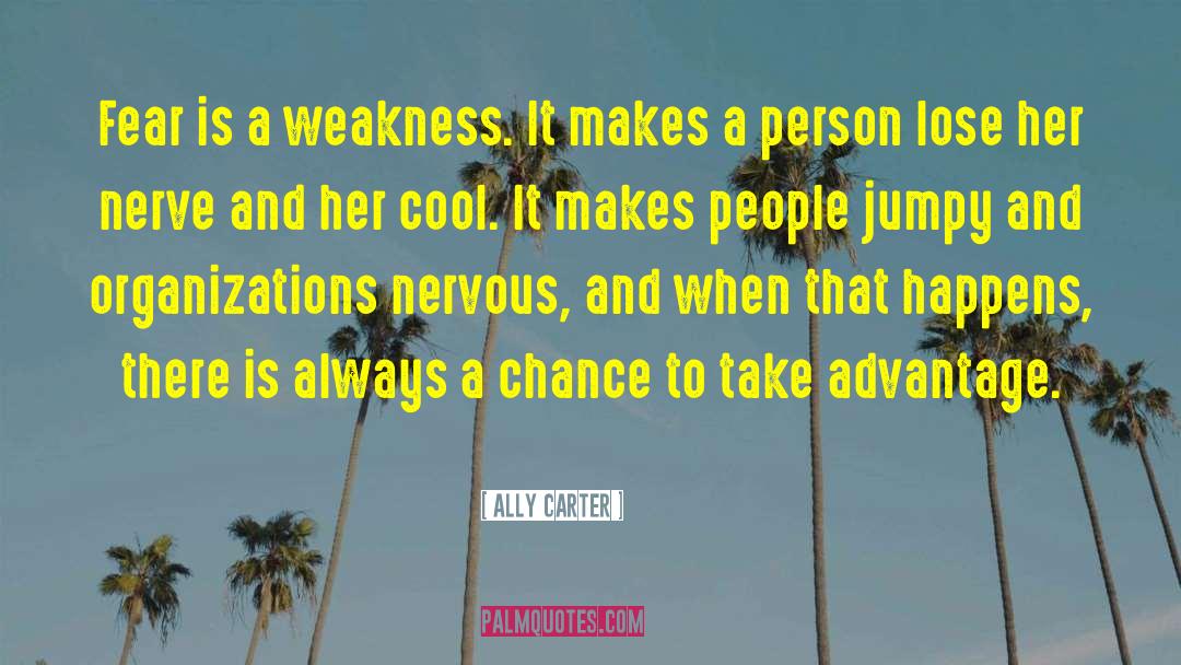 Jumpy quotes by Ally Carter