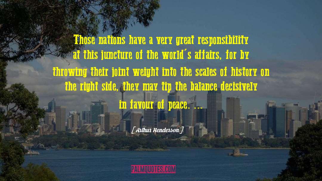 Juncture quotes by Arthur Henderson