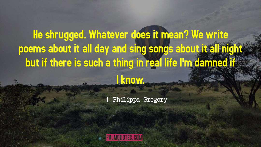 June Love Poems quotes by Philippa Gregory