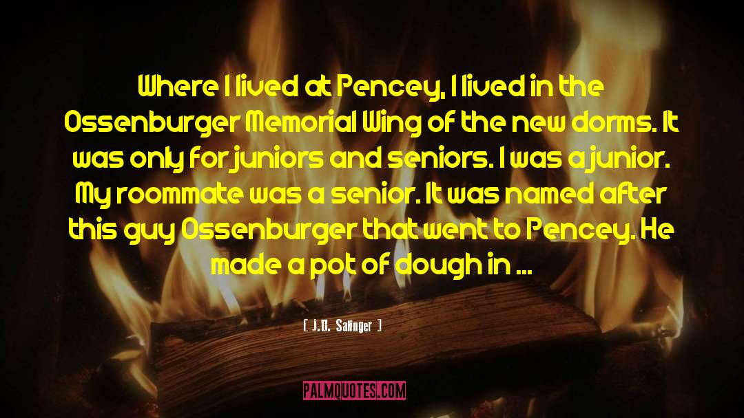 Juniors And Seniors Prom quotes by J.D. Salinger