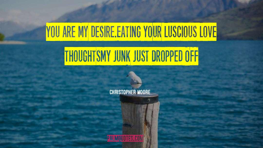Junk Dealer quotes by Christopher Moore