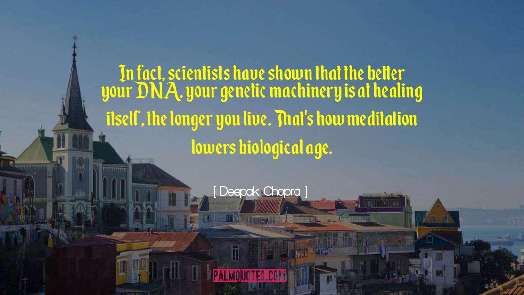 Junk Dna quotes by Deepak Chopra