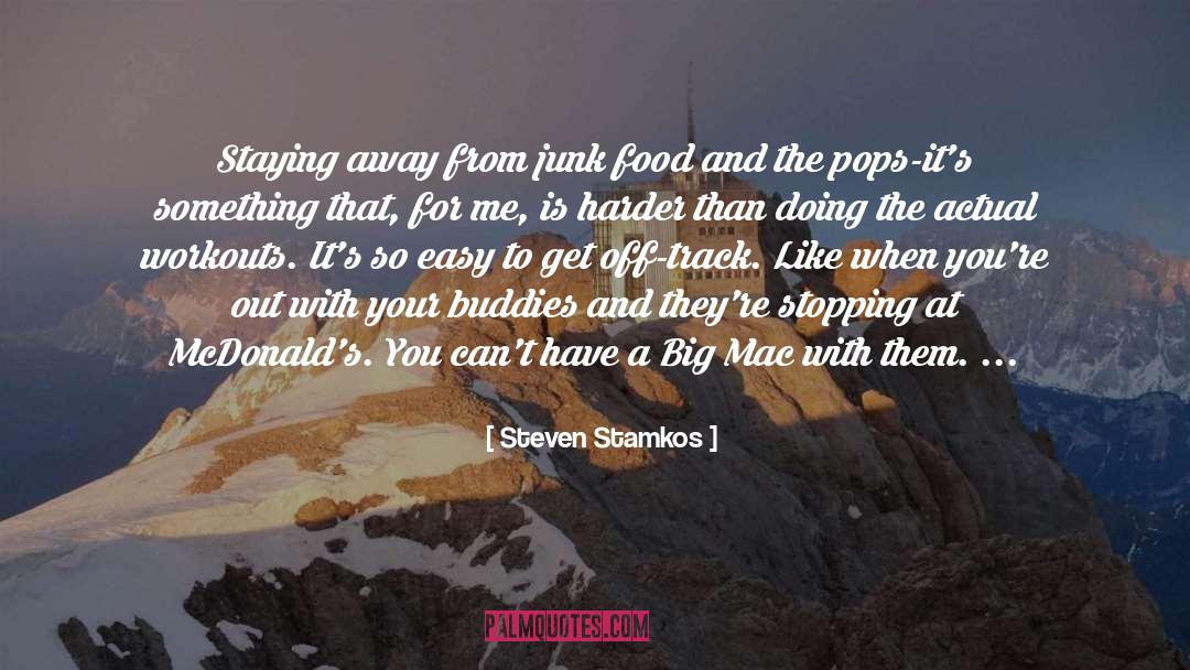 Junk Food quotes by Steven Stamkos