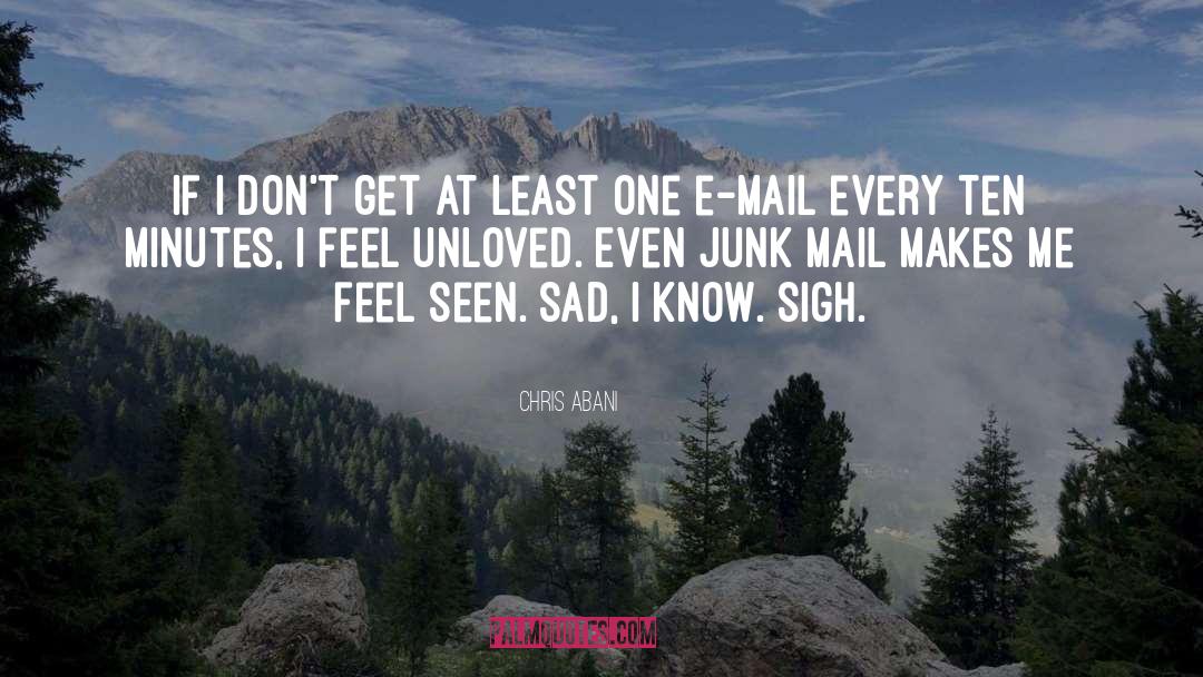 Junk Mail quotes by Chris Abani